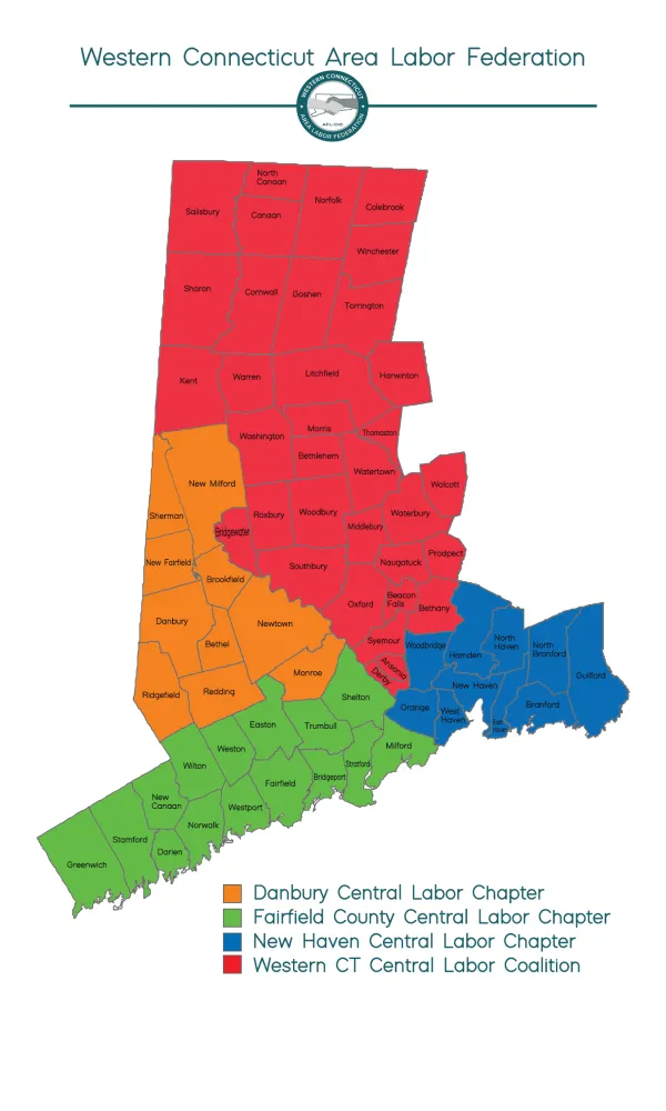 WCTALF Jurisdictional Map